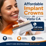 Affordable implant crown restoration at Alta Vista Dental in Vista, CA